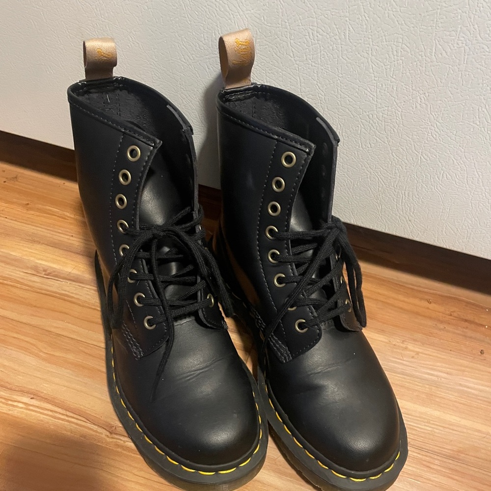 Dr martens lace up boots